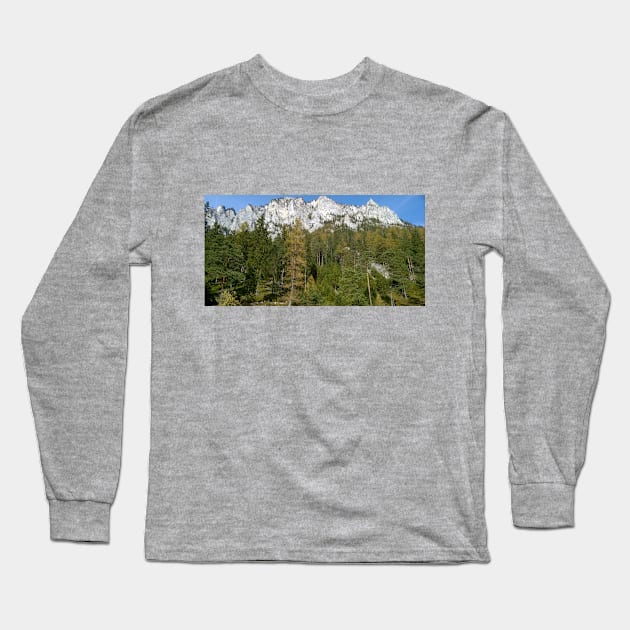 Alps 34 Long Sleeve T-Shirt by NorthTees